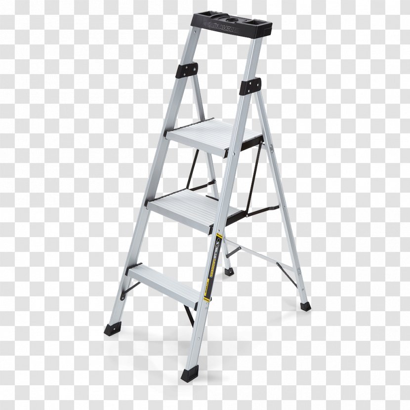 Ladder Aluminium Wing Enterprises, Inc. Tool The Home Depot - Architectural Engineering Transparent PNG
