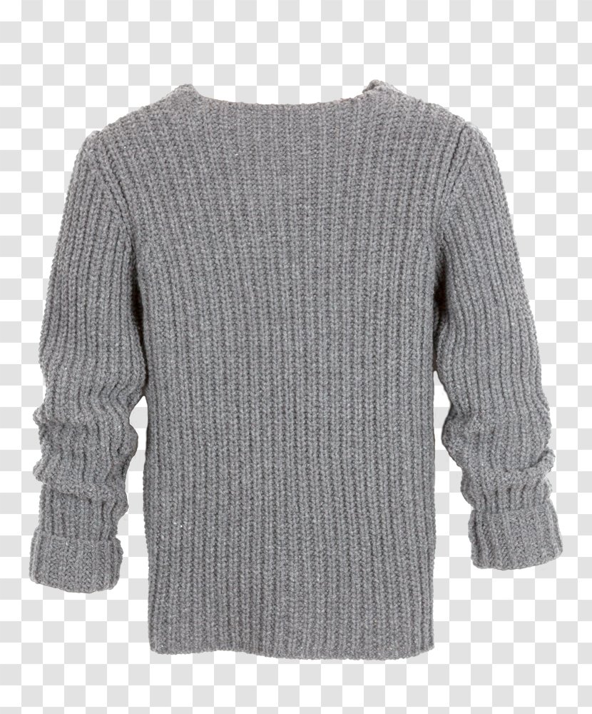 Cardigan Shoulder Wool - Long Sleeved T Shirt - Pullover Transparent PNG