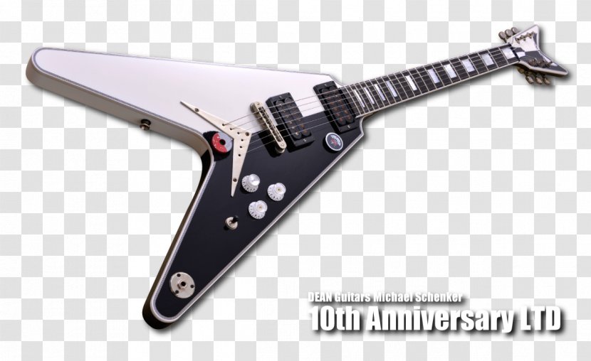 Dean Michael Schenker Electric Guitar Gibson EDS-1275 - Accessory Transparent PNG