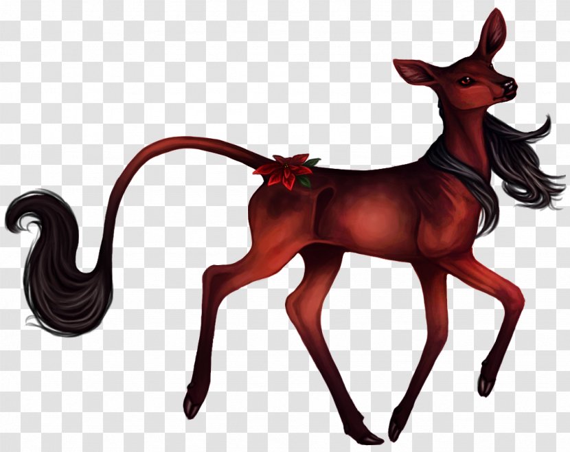 Reindeer Mustang Dog Mammal Freikörperkultur - Character Transparent PNG