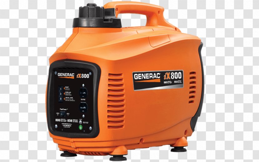 Generac Power Systems IX800 Inverter Generator Engine-generator Electric IQ2000 - Repair Transparent PNG