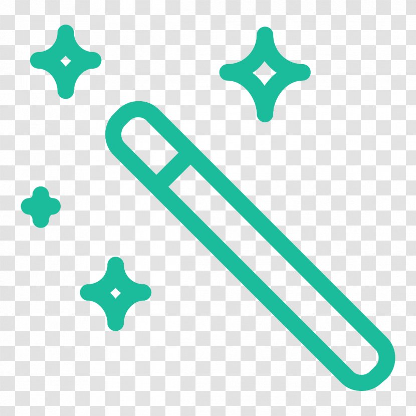 Green Teal Turquoise - Magic Wand Transparent PNG