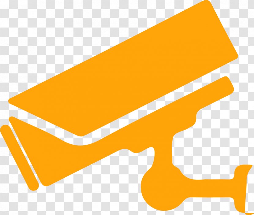 Closed-circuit Television Camera Wireless Security - Orange Transparent PNG