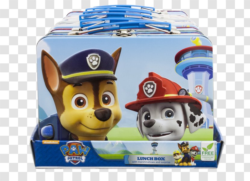 Bonbon Marshmallow Lunchbox Briefcase - Toy - Dog Letter Alphabet PatrolPaw Patrol Transparent PNG