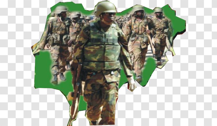Infantry Nigeria Military Camouflage Army - Men Transparent PNG
