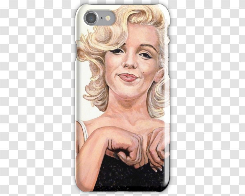 Thumb Portrait Blond - Cartoon - Marilyn Monroe Transparent PNG