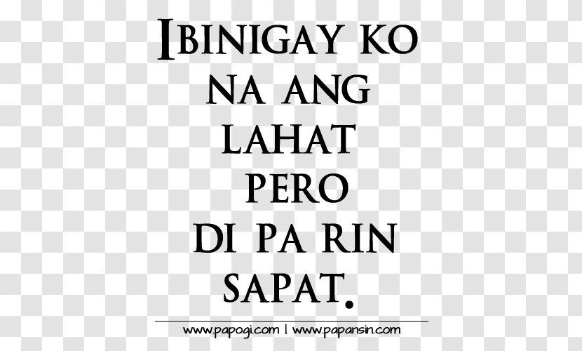 Tagalog Broken Heart Envy Quotation Breakup - Number - Tayo Transparent PNG