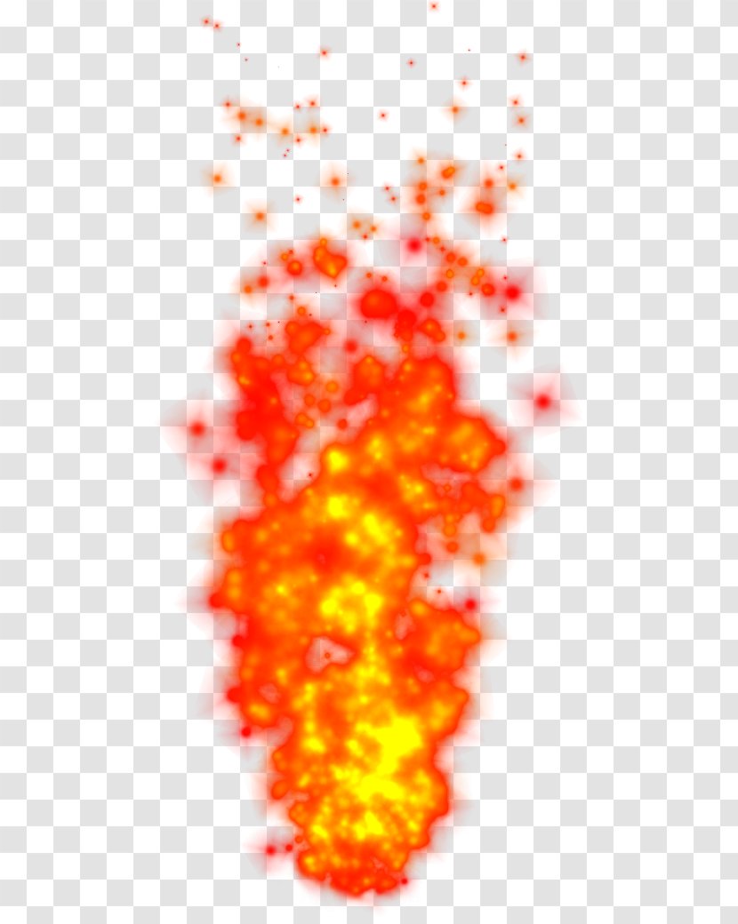 Light Fire Flame - Red Transparent PNG