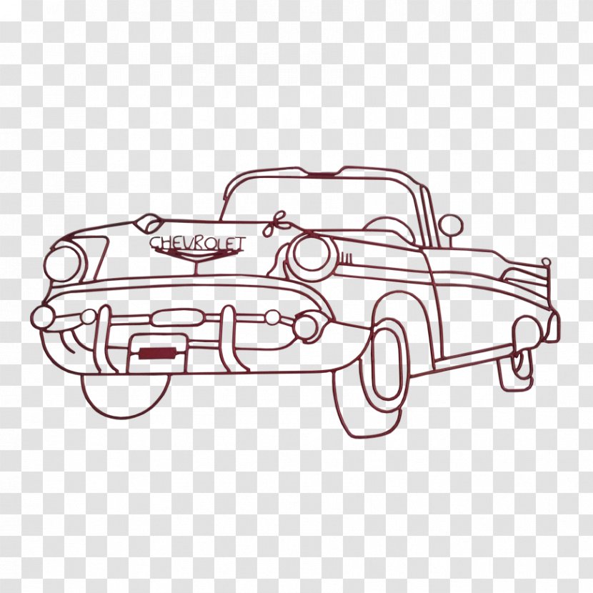 Car Automotive Design Mode Of Transport - Material - 57 Chevy Transparent PNG