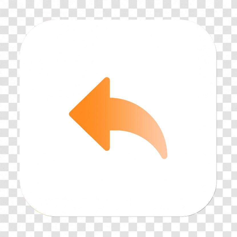 Left Arrow Icon Email Icon Reply Icon Transparent PNG