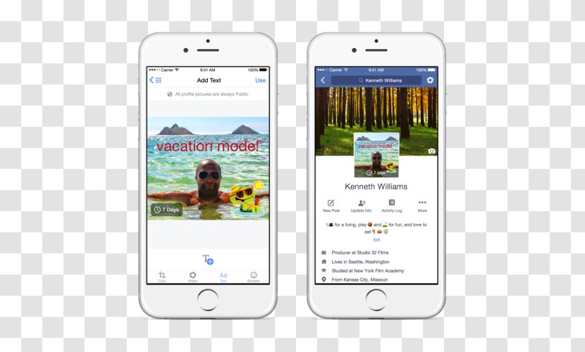 User Profile Facebook Blog Social Network - Electronic Device - Instagram Layout Transparent PNG