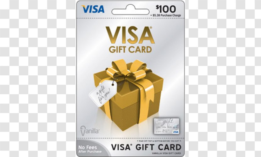 Gift Card Visa Mastercard Credit - Debit Transparent PNG