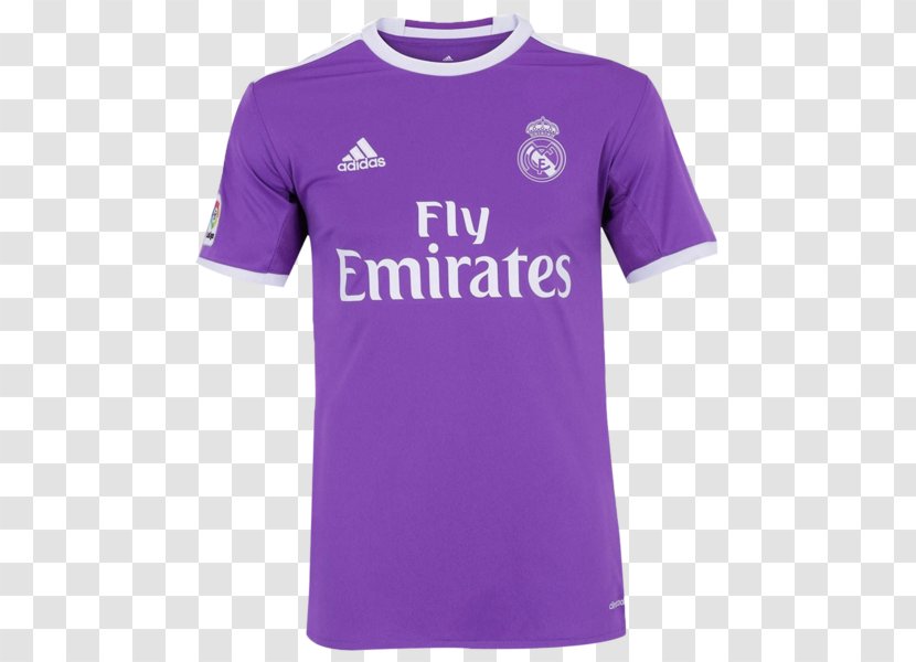 Sports Fan Jersey T-shirt Real Madrid C.F. Logo Adidas - T Shirt Transparent PNG