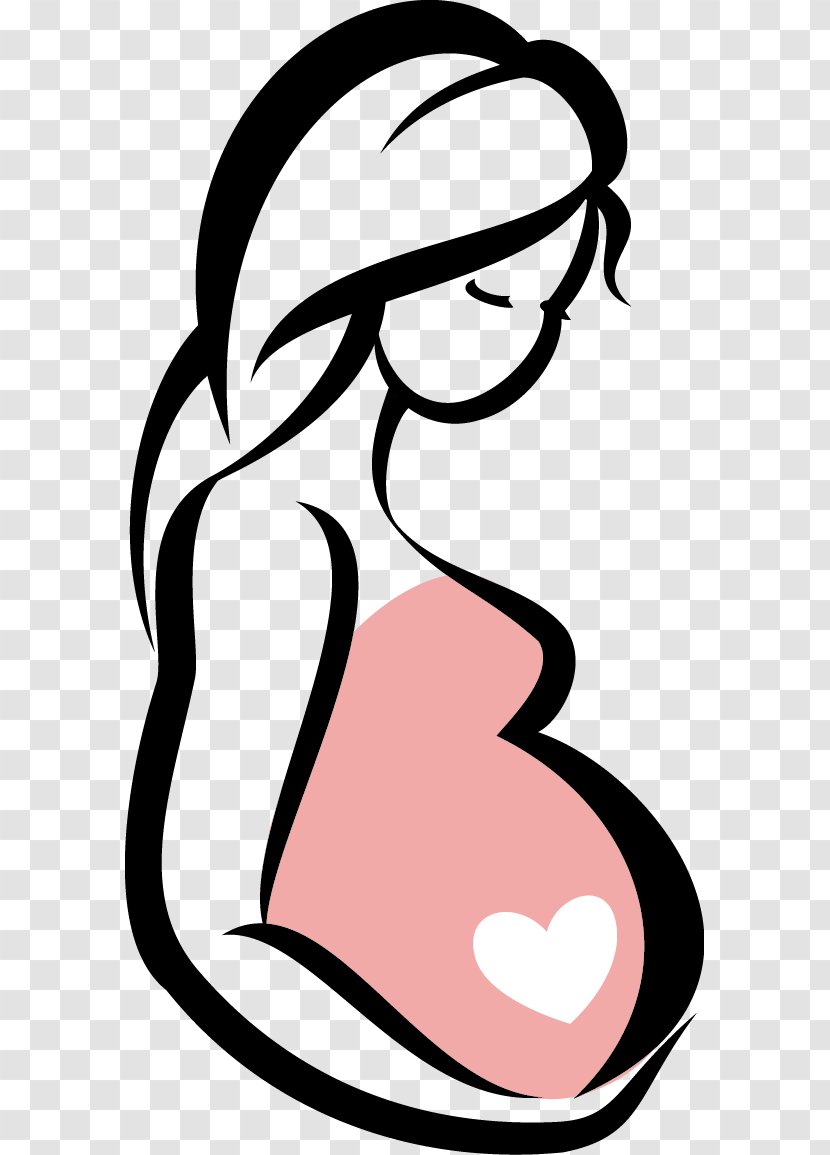 Pregnancy Infant Anti-abortion Movements Uterus Ageing - Human Behavior - Pregnant Silhouette Transparent PNG