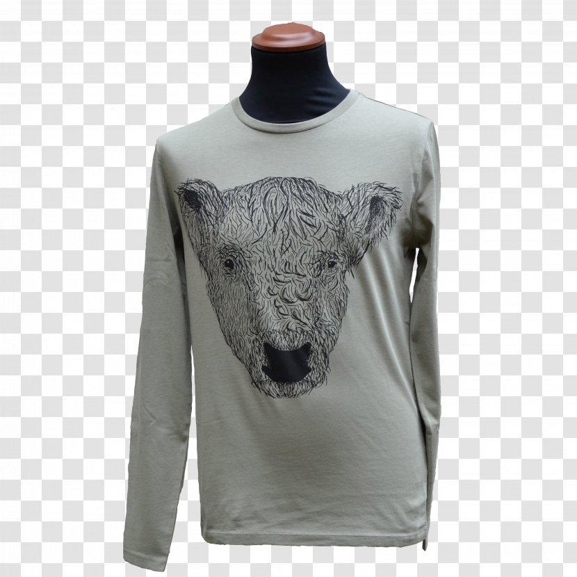 Long-sleeved T-shirt Bluza Neck - Sleeve Transparent PNG