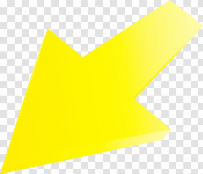 Yellow Font Paper Triangle Logo Transparent PNG