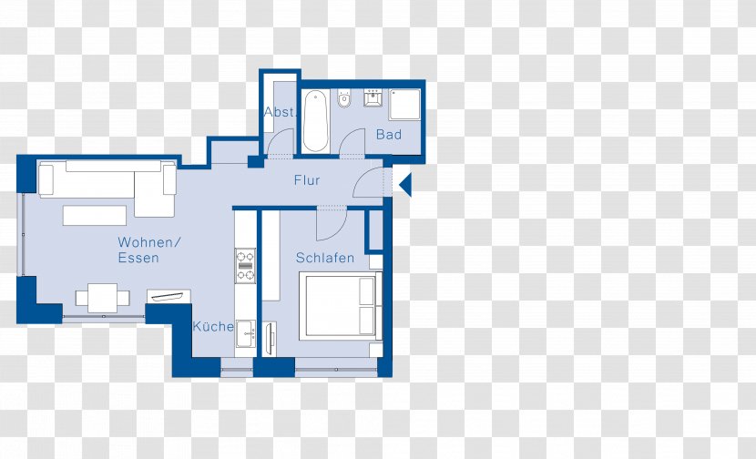 House Architecture Floor Plan - Diagram Transparent PNG
