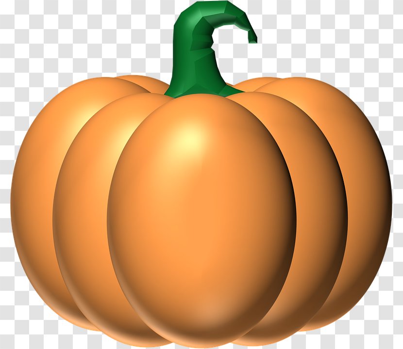 Pumpkin Clip Art Jack-o'-lantern Squash Halloween - Vegetable Transparent PNG