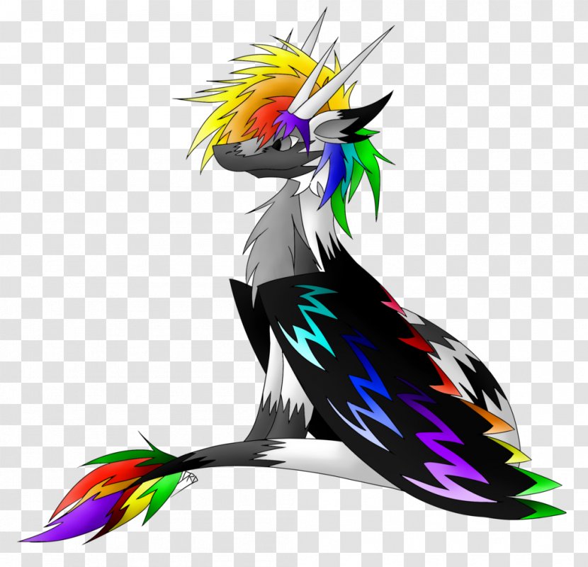 Parrot Clip Art Illustration Beak Feather - Legendary Creature Transparent PNG