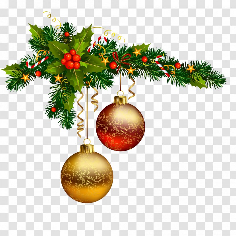 Santa Claus Christmas Decoration Day Tree Vector Graphics - Evergreen Transparent PNG