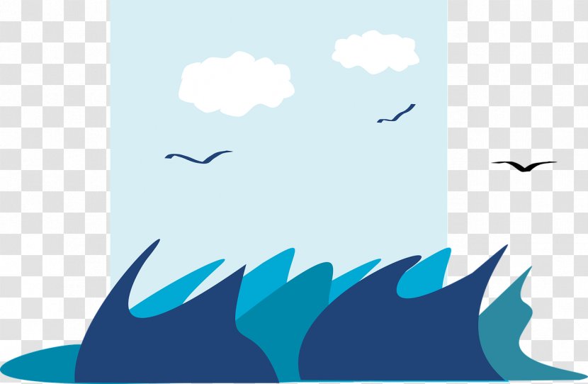 Illustration Sea Ocean Image Wind Wave - Wing Transparent PNG