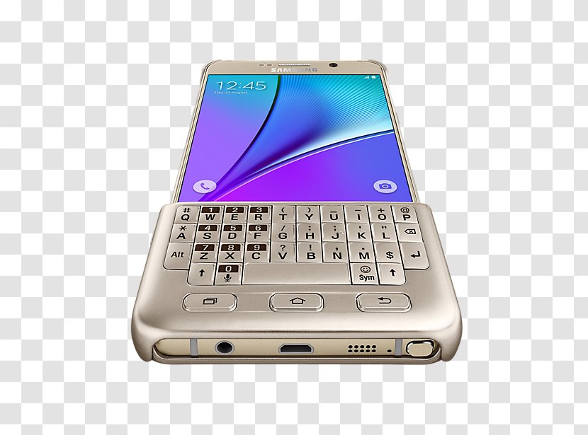 Samsung Galaxy Note 5 II Smartphone Computer Keyboard Feature Phone - Technology Transparent PNG
