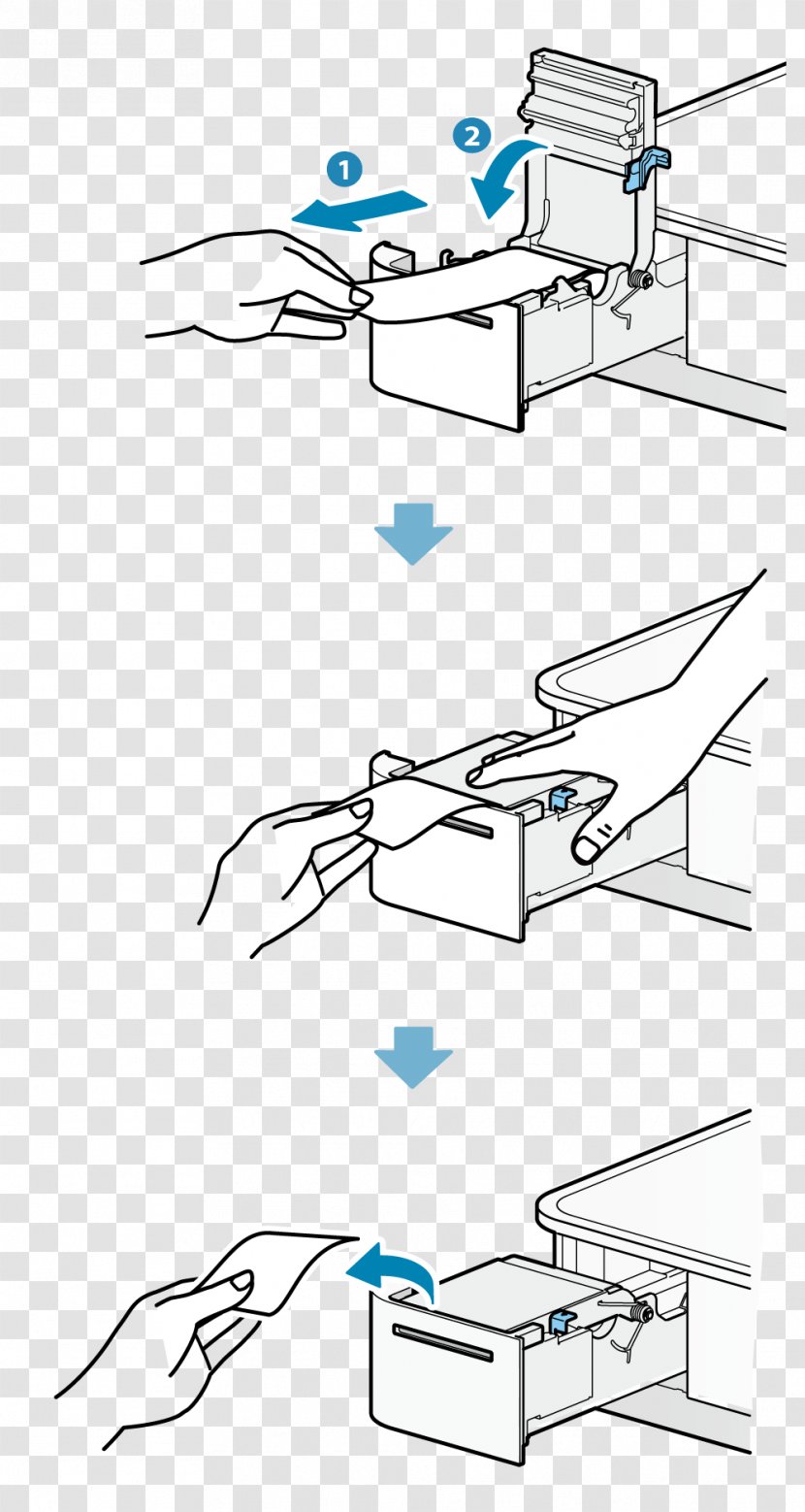 Drawing Line Art /m/02csf Clip - Printer - Paper Cutting Transparent PNG
