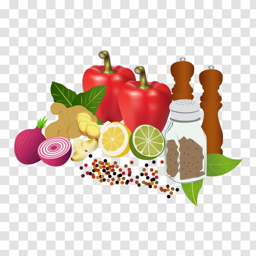 Vegetarian Cuisine Fruit Food Spice Carambola - Spices Transparent PNG