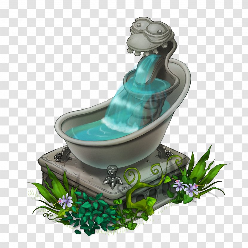 Cookie Monster Hot Tub Fountain Bathtub - Garden Transparent PNG