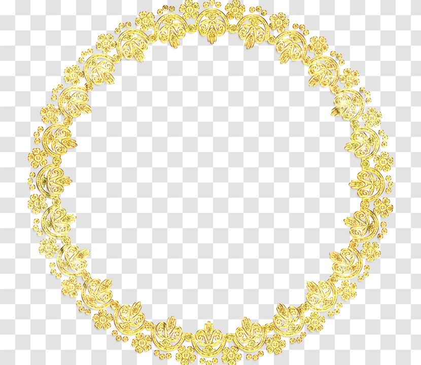 Background Flower Frame - Jewellery - Body Jewelry Transparent PNG