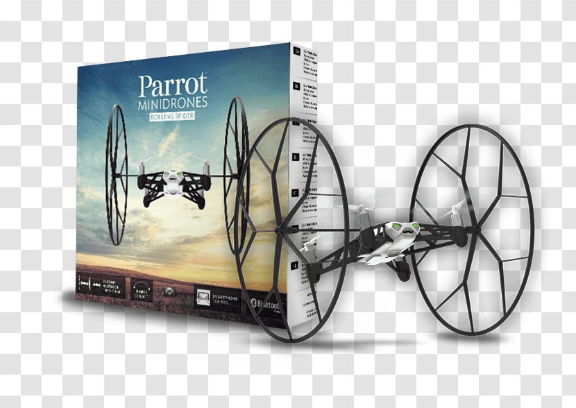 Parrot Rolling Spider Bebop Drone MiniDrones Unmanned Aerial Vehicle - Firstperson View Transparent PNG
