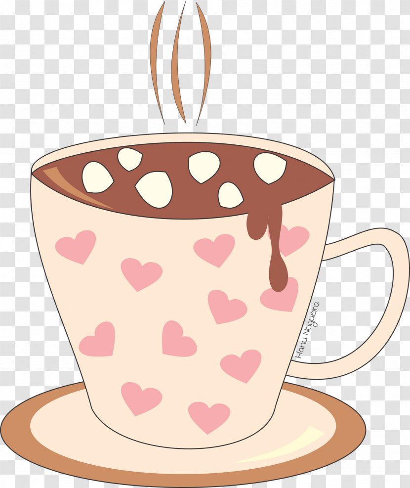 Coffee Cup Saucer Mug - Hot Chocolate Transparent PNG