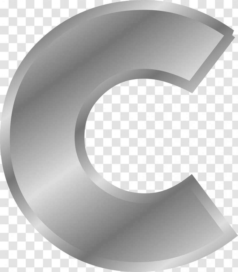 Letter Alphabet C Clip Art - A Transparent PNG
