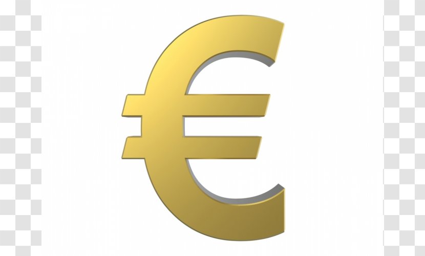 Euro Sign Currency Symbol Bank Logo - Yellow Transparent PNG