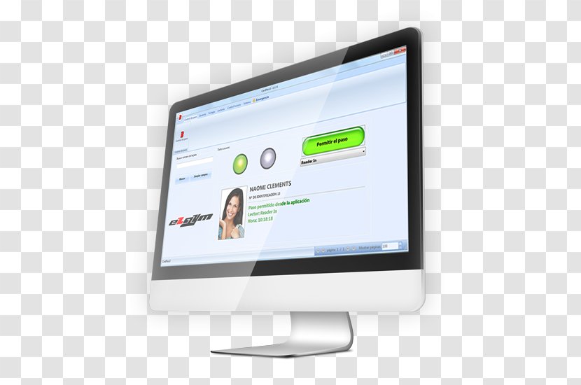 Fitness Centre Sports Association Physical Gestión - Screen - Computer Monitors Transparent PNG