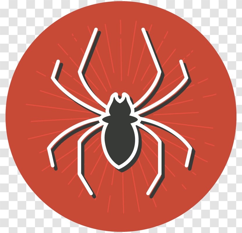 Logo Clip Art Insect Font Line - Dead Spider Transparent PNG
