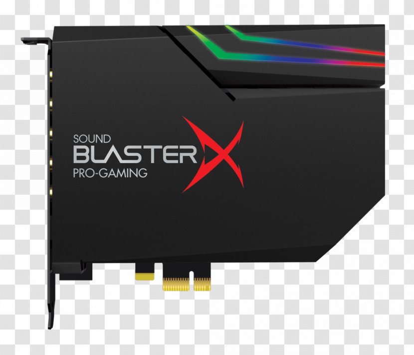 Sound Blaster X-Fi Cards & Audio Adapters Creative Technology BlasterX AE-5 PCI Express Labs - Blasterx Katana Transparent PNG