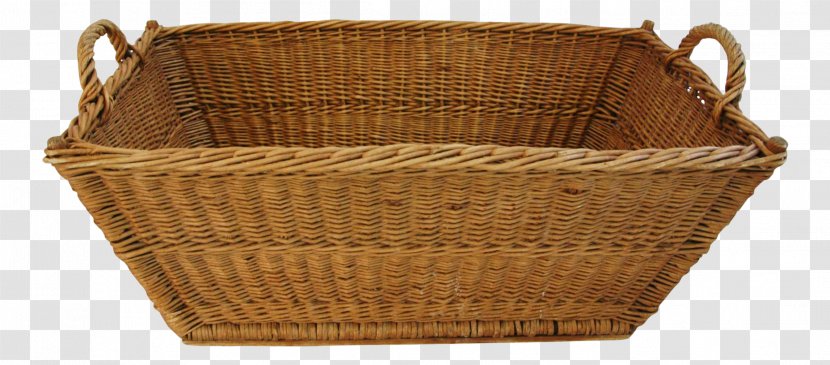 Picnic Baskets 1940s Wicker - Nyseglw - LAUNDRY BASKET Transparent PNG