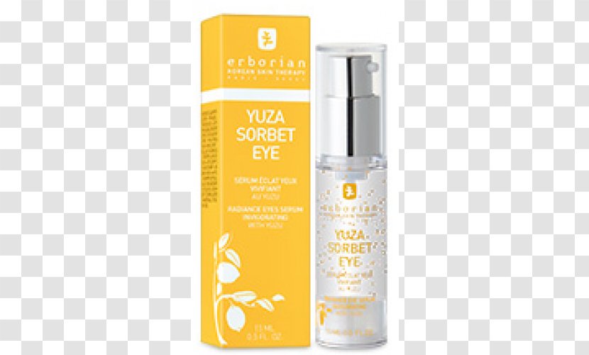 Erborian Yuza Sorbet Featherweight Emulsion Cosmetics Eye Skin BB Crème - Sunscreen Transparent PNG