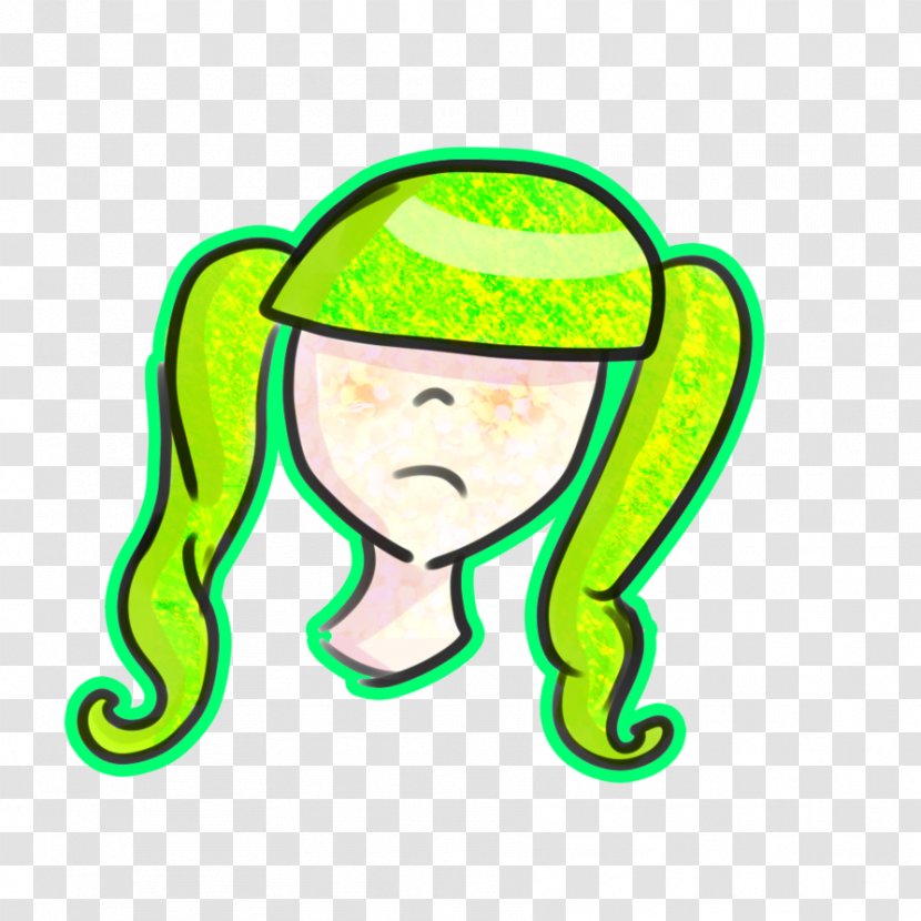 Line Art Cartoon Headgear Clip - Yellow Transparent PNG