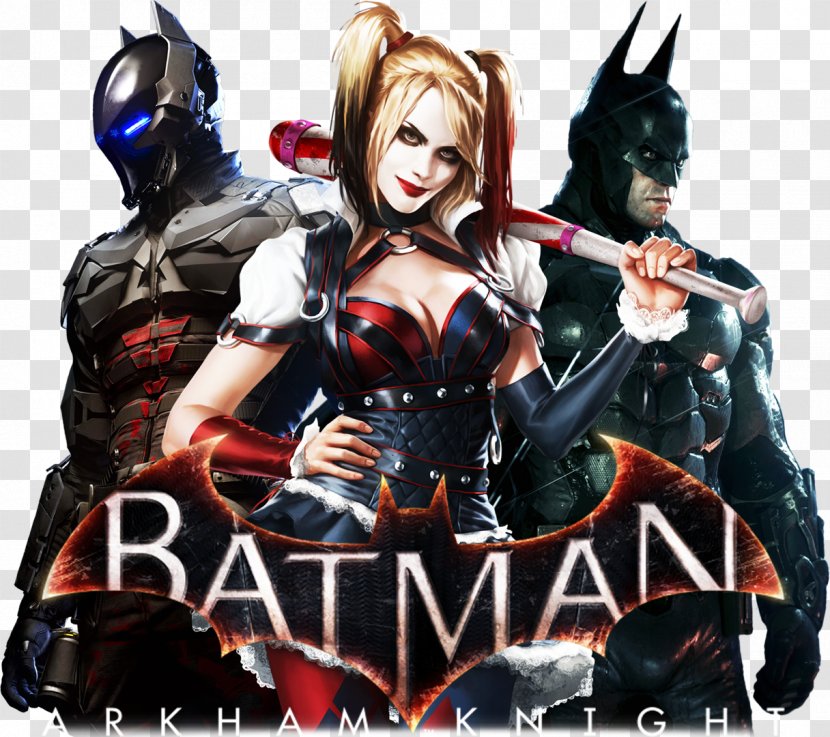 Batman: Arkham Knight City Harley Quinn Joker - Batman Transparent PNG