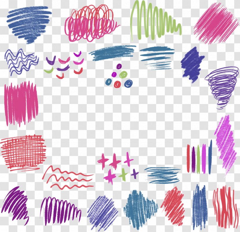 Drawing Download - Resource - Hand Colored Pen Graffiti Transparent PNG