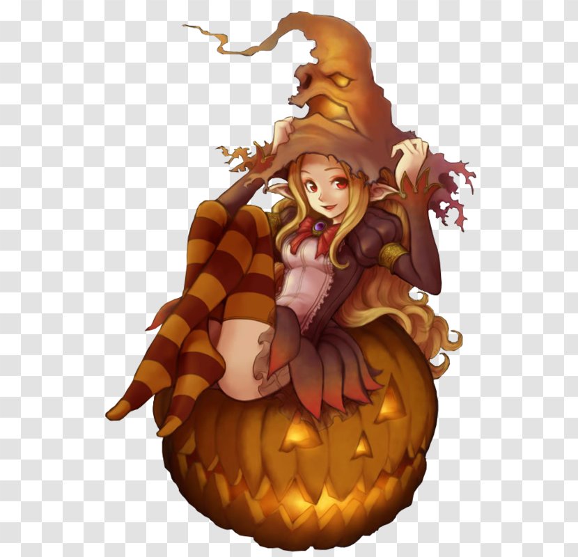 Halloween Witch Party Clip Art - Old Transparent PNG