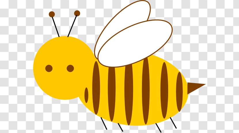 Honey Bee Clip Art - Artwork - BUMBLE BEE Transparent PNG
