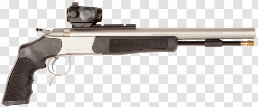 Trigger Firearm Black Powder Pistol Muzzleloader - Watercolor - Handgun Transparent PNG