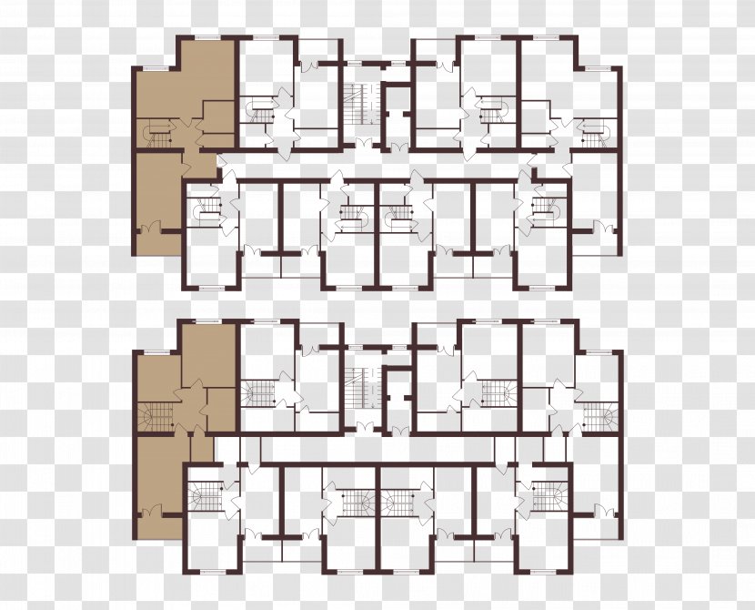 Floor Plan Architecture Facade Furniture - Area - Design Transparent PNG