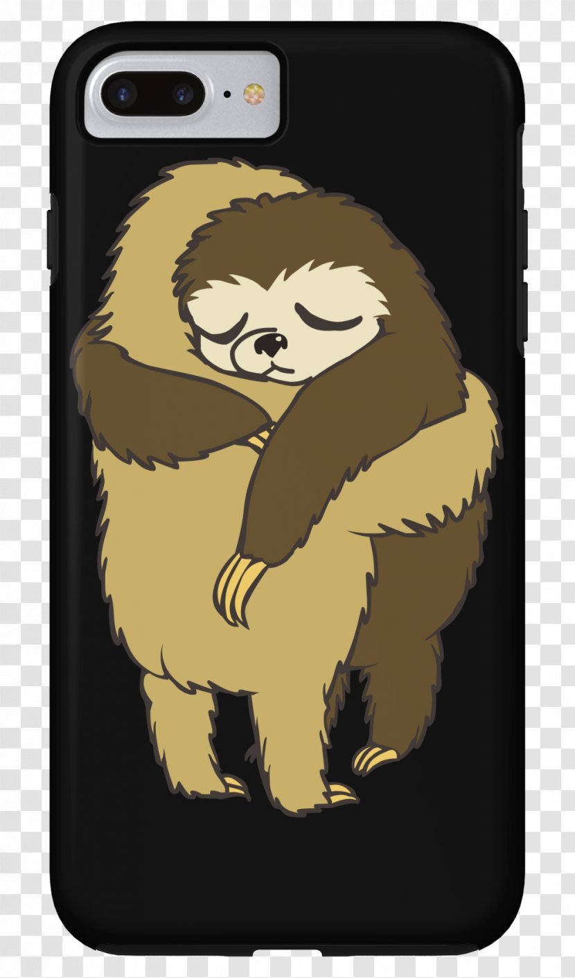 Sloth Hug Mustelids Cartoon - Bedroom - Design Transparent PNG