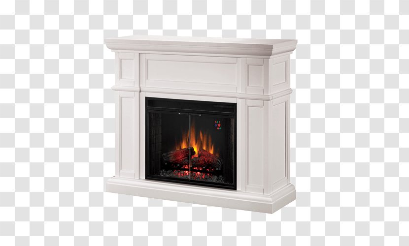 Electric Fireplace Mantel Insert Heating - Flame Transparent PNG