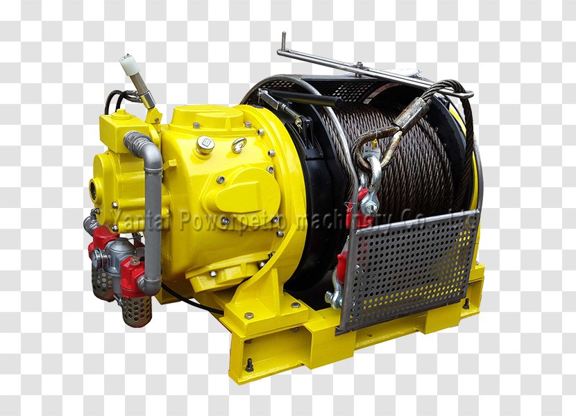 Winch Electric Generator Hoist Machine Petroleum Transparent PNG