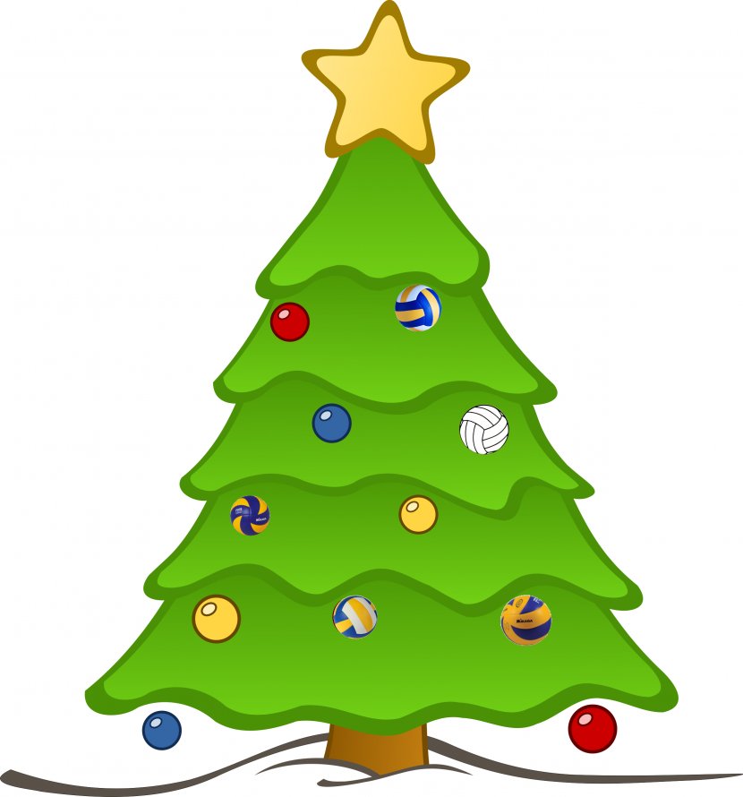 Christmas Tree Clip Art Transparent PNG